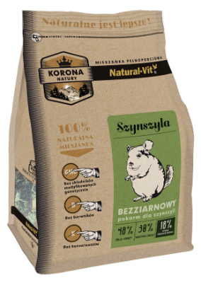 Korona Natury Karma Szynszyla 750g