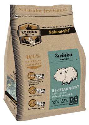 Korona Natury Karma Świnka Morska 750g