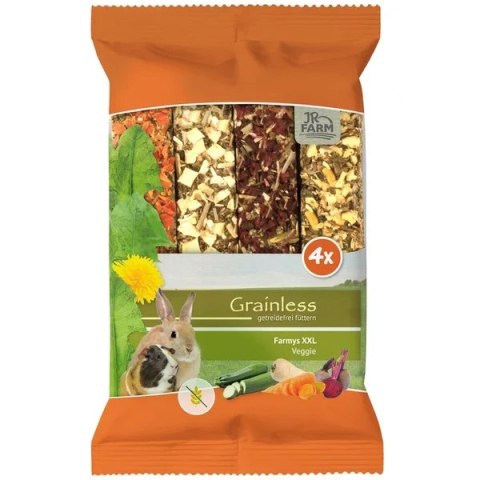 JR Farm Kolby XXL z warzywami - zestaw 4szt /450g/