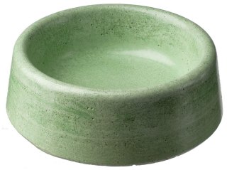 Miska betonowa dla gryzoni 50ml /delikatny zielony/