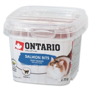 ONTARIO omega bits 75g przysmak dla kota /łosoś/