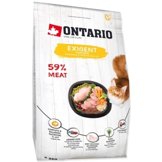 Ontario Cat Exigent karma sucha dla kotów wymagających 2kg