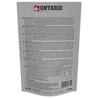 Ontario kurczak i krab w rosole 80g /saszetka/