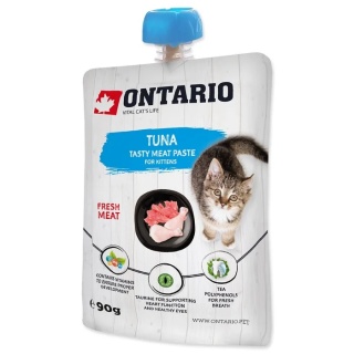Ontario pasta mięsna dla kociąt 90g /tuńczyk/