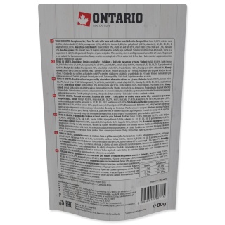 Ontario tuńczyk w rosole 80g /saszetka/