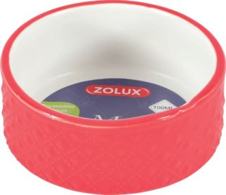 Zolux miska 100ml gres Margot czerwona